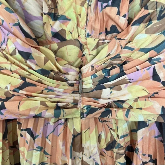 Acler Palms Dress in Kaleidoscope Floral